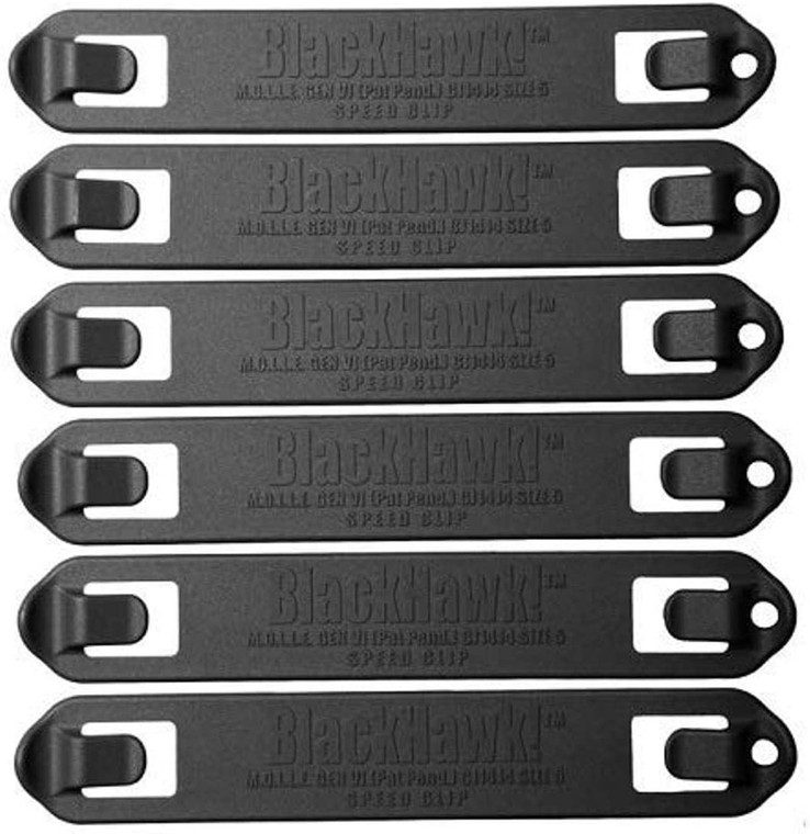 Blackhawk Speed Clips (6-Pack #7), Black - 38C706BK