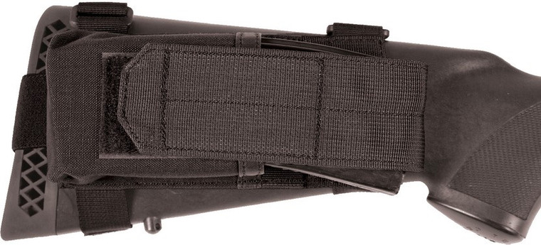 Blackhawk Buttstock Magazine Pouch w/ Adjustable Lid - 52BS16BK