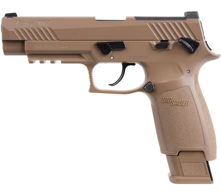 Sig Sauer P320-M17 CO2 Powered Air Pistol .177 Cal (20 Pellet Rounds)