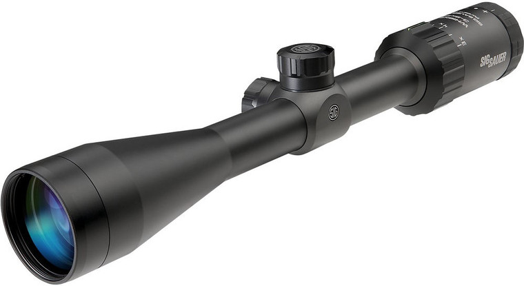 Sig Sauer SOW33202 Whiskey3 3-9x40mm SFP Riflescope w/ 0.25 MOA QuadPlex Reticle