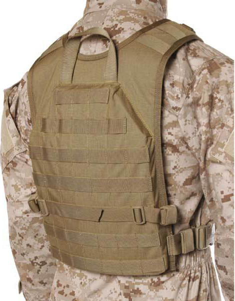 S.T.R.I.K.E. LIGHTWEIGHT COMMANDO RECON BACK PANEL Coyote Tan - Large/XL