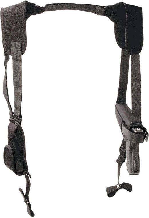 Uncle Mike's 87000 Pro-Pak Size 0 Ambidextrous Horizontal Shoulder Holster