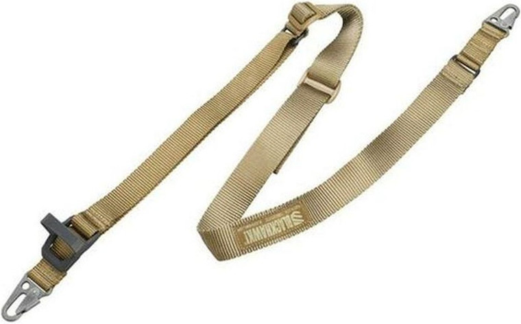 Blackhawk 70MSH03CT Multi-Point Sling 1.5-Inch Snap Hook Slick, Coyote Tan
