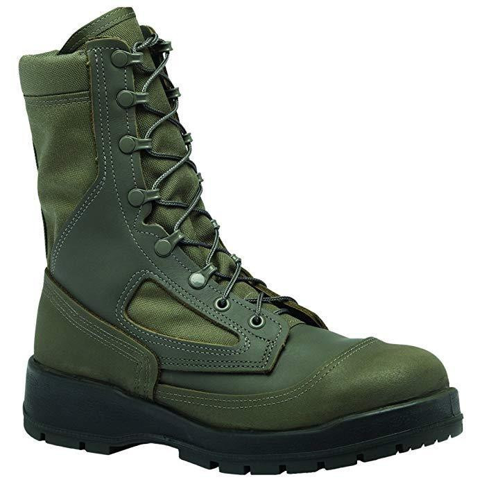 Belleville Genuine Boots オリーブグリーン 25cm Belleville Women's WP Air force Maintainer ST Olive Boots - Bereli