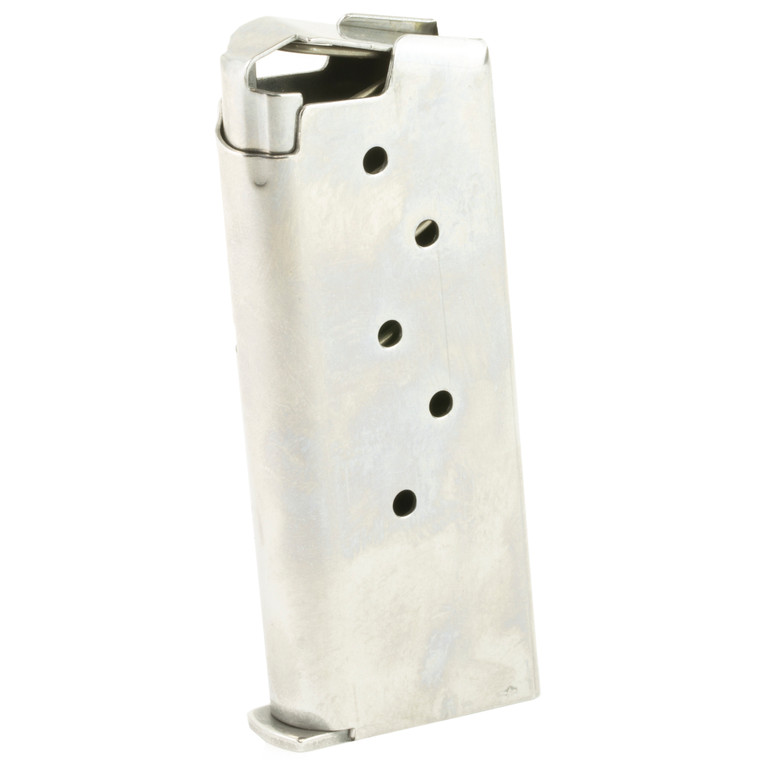 Sig Sauer 9mm Luger 6 Round Magazine Fits P938 Stainless Steel, Silver