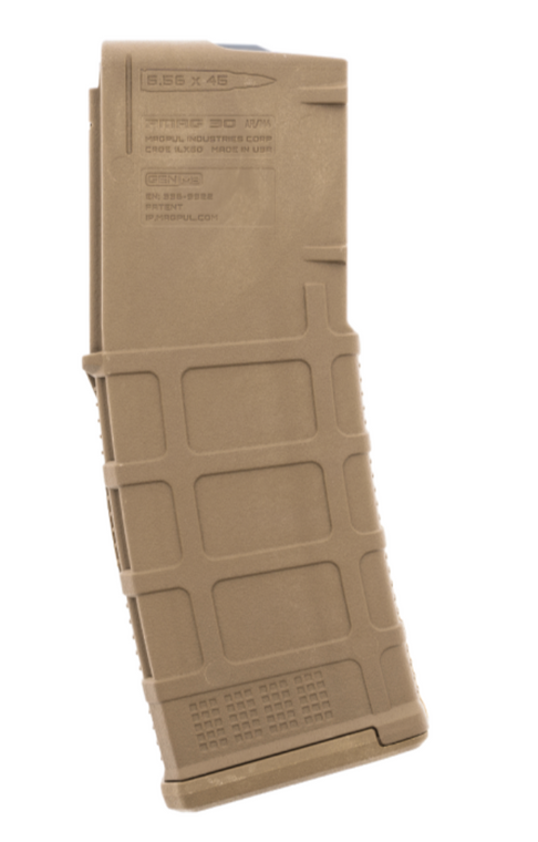 Magpul PMAG20 Gen M3 Rifle Magazine 5.56 NATO / .223 Rem 30-Rounds, Tan