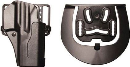 Blackhawk Standard CQC Holster for Smith & Wesson M&P Shield 9/.40 - 415663BK-R