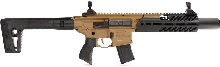 Sig Sauer MCX Canebrake .177 Cal CO2 Powered Two-Tone Air Rifle, 30 Pellet Rds