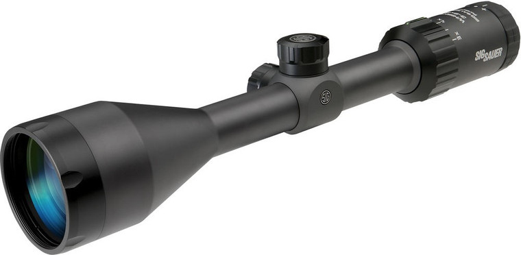 Sig Sauer SOW33203 Whiskey3 3-9x50mm SFP Riflescope w/ BDC-1 QuadPlex Reticle