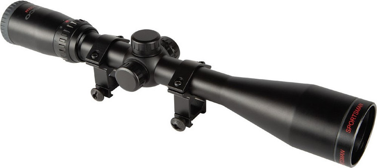 Tasco T41240 Sportsman 4-12x40mm TruPlex Riflescope - T41240
