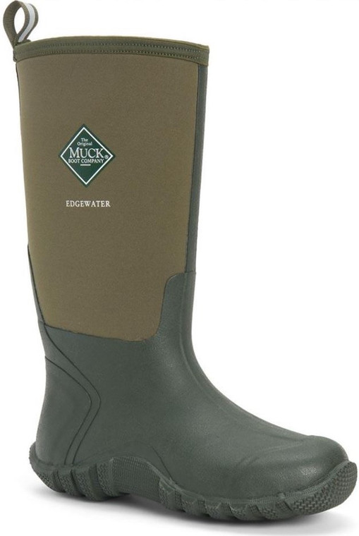Muck Boot Edgewater Men's 15" Waterproof Boots, Moss Green - EWH-333T-MS