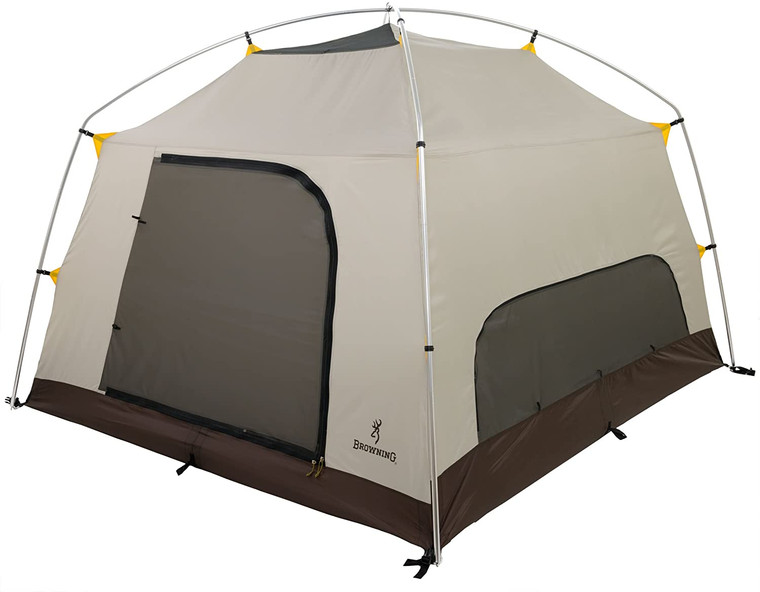 ALPS Browning Camping Glacier 4-Person Grey/Gold 3 Season Tent - 5492711