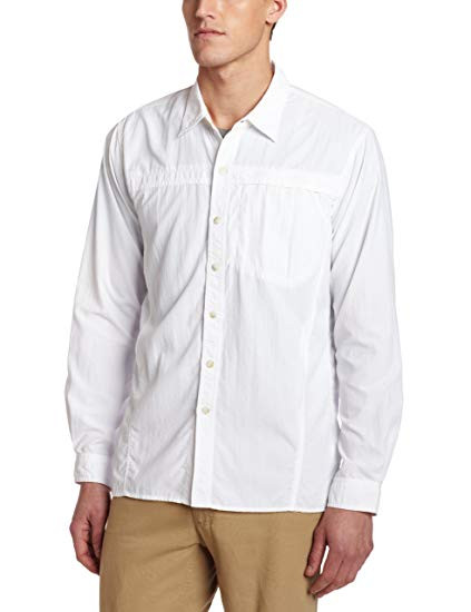 ExOfficio Men's BugsAway Breez'r Long Sleeve, White, XX-Large