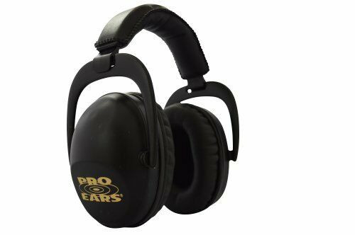 Pro Ears - Ultra Sleek - Hearing Protection - NRR 26 - Ear Muffs - Black