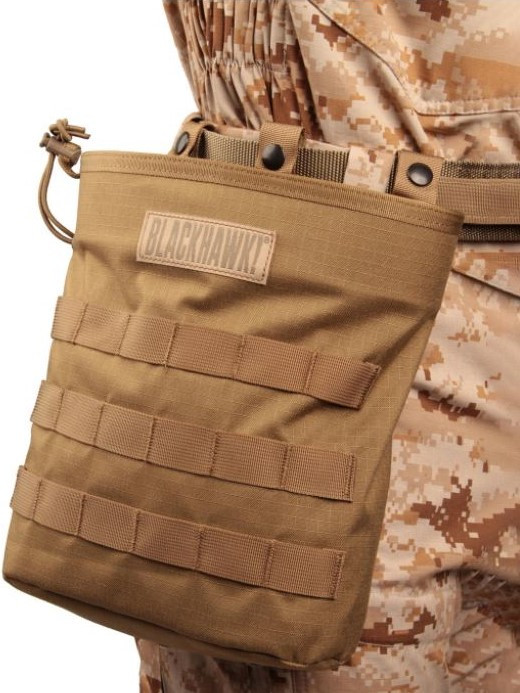 Blackhawk STRIKE Roll-up Molle Dump Tactical Pouch, Coyote Tan - 37CL117CT