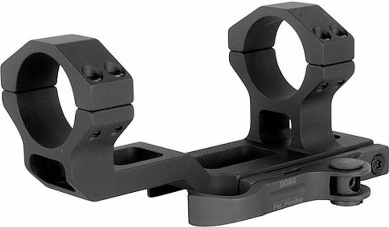 GG&G GGG-1383 FLT Accucam Quick Detach Scope Mount w/ 30mm Integral Rings