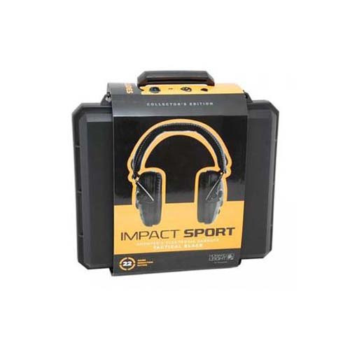 Howard Leight Impact Sound Amplification Electronic Shooting Earmuff w Hard Case