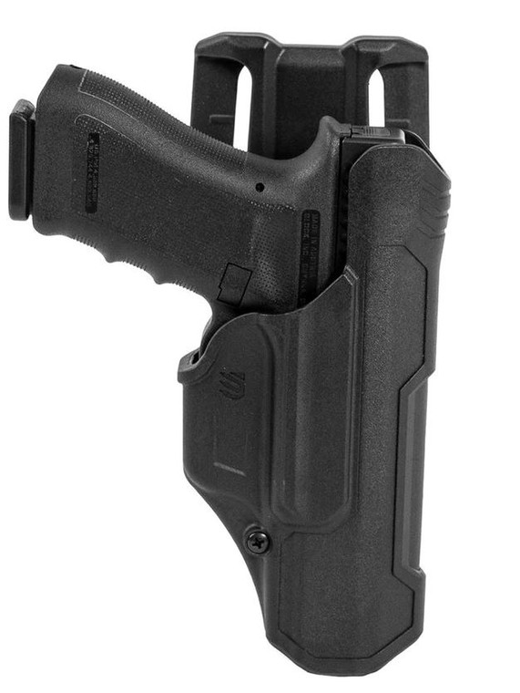 Blackhawk T-Series Holster L2D Non-LB Glock 17/19/22/23/31/32/45/47 - 44N100BKL