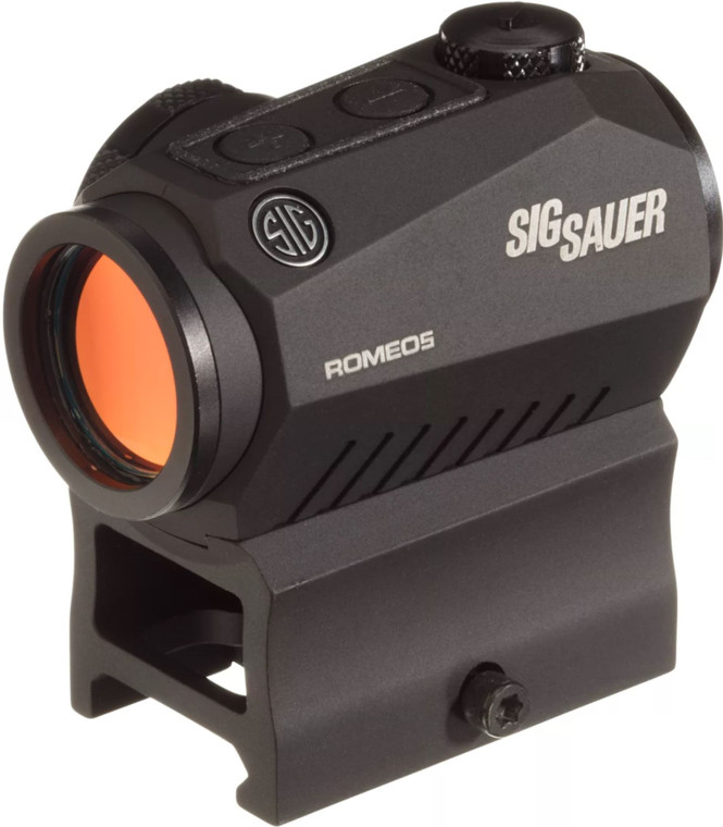 Sig Sauer SOR50001 Romeo5 1x20mm Compact 2 MOA Red Dot Sight (High Mount Only)