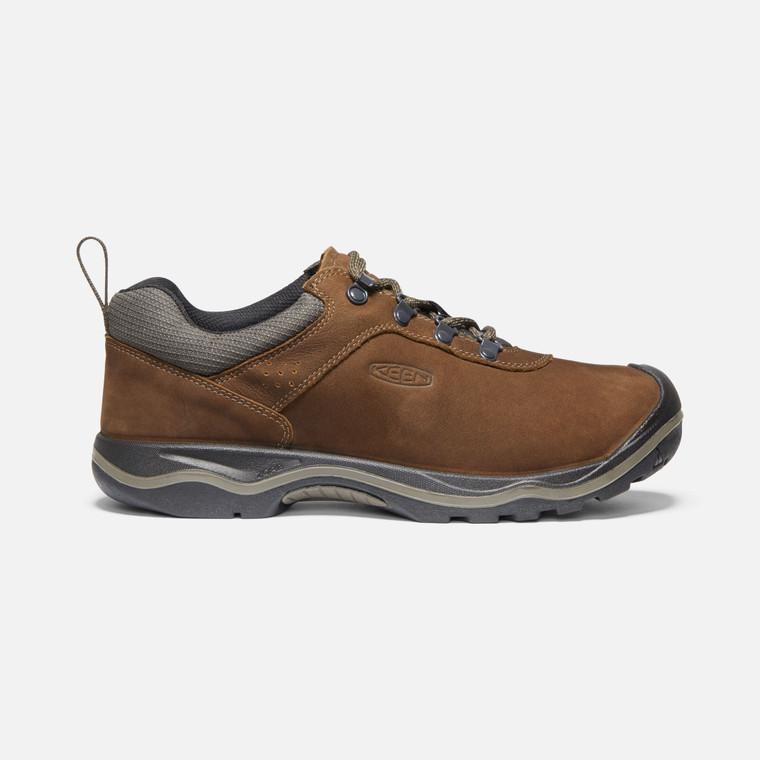 KEEN Men's Rialto Lace Everyday Walking Shoe Dark Earth