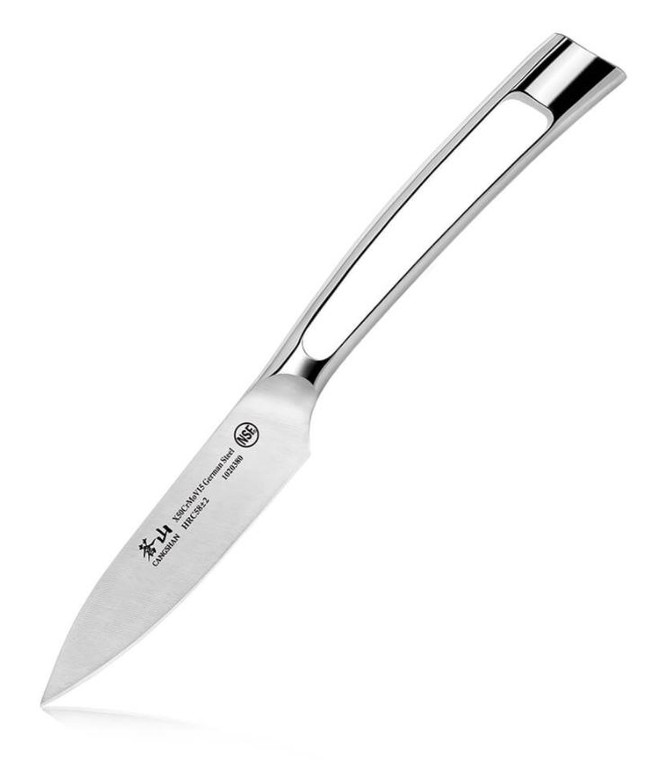Cangshan N1 Series 1020380 German Steel Forged Paring Knife, 3.5-Inch Blade