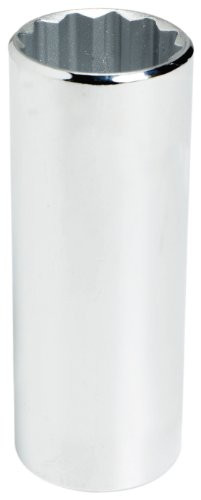 Stanley Proto J5334 1/2-Inch Drive Deep Socket, 1-1/16-Inch, 12 Point, Black Oxide