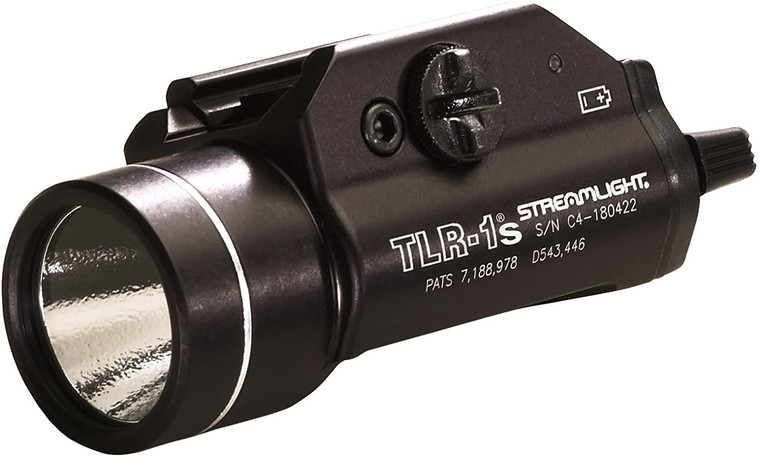 Streamlight TLR-1s Rail Mounted 300 Lumen C4 LED Tactical Weapon Light (69210, Black)