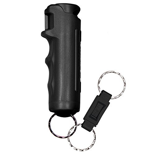 Sabre Red Flip Top Pepper Gel .54 OZ with Quick Release - F15-BUSG-BLK