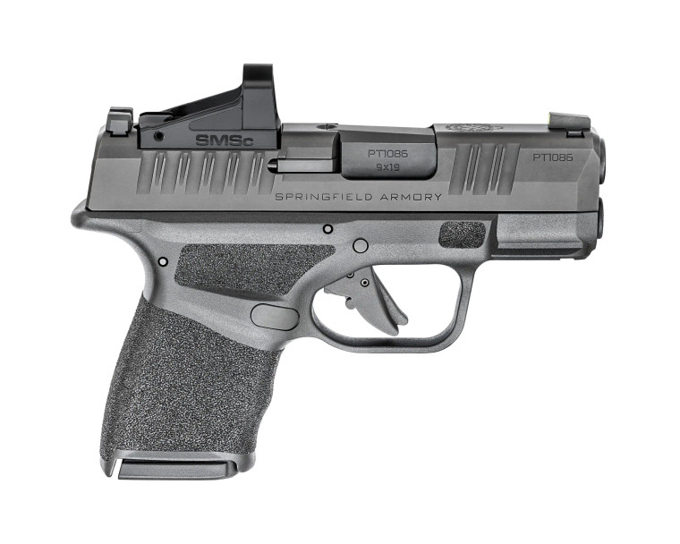 Springfield Firstline HELLCAT OSP 9mm Semi-Auto Pistol 3" Barrel Optics-Ready With Shield SMSc Red Dot