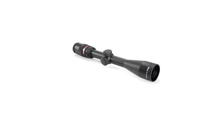 Trijicon 200010 AccuPoint  Black Hardcoat Anodized 39x 40mm 1 Tube Illuminated Red Triangle Post Reticle