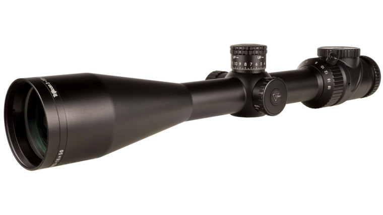 Trijicon 200168 AccuPoint  Satin Black 318x50mm 30mm Tube Illuminated Green Triangle Post Reticle