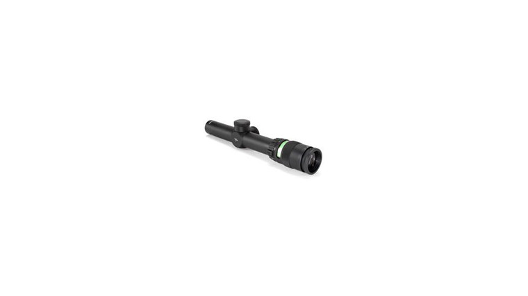 Trijicon 200071 AccuPoint  Black Hardcoat Anodized 14x 24mm 30mm Tube Illuminated Duplex Crosshair wGreen Dot Reticle