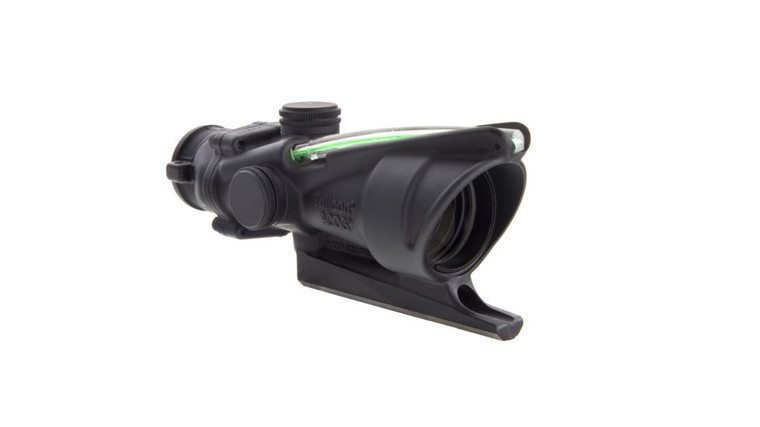 Trijicon 100212 ACOG  4x 32mm Obj 36.80 ft  100 yds FOV Matte Black Finish Dual Illuminated Green Donut 22 BDC