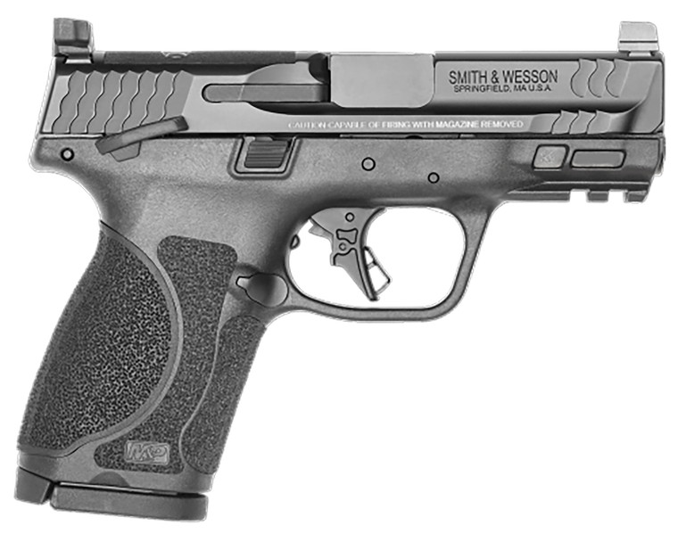 Smith  Wesson 13570 MP M2.0 Optic Ready Striker Fire 9mm Luger 3.60 Barrel 151 Matte Black Polymer Frame With Picatinny Acc. Rail Optic Cut Armornite Slide Manual Safety