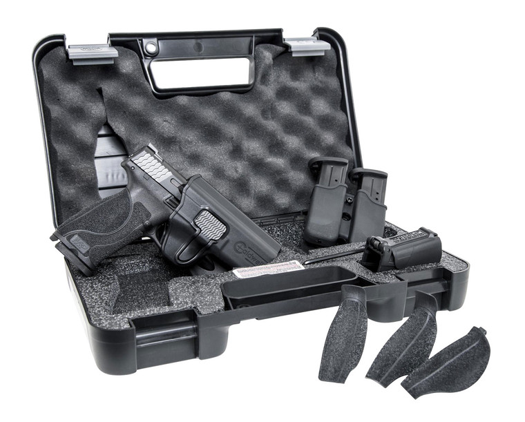 Smith  Wesson 11766 MP M2.0 Carry  Range Kit Striker Fire 40 SW 4.25 Barrel 151 Black Polymer Frame With Picatinny Acc. Rail Black Armornite Stainless Steel Slide   No Manual Safety