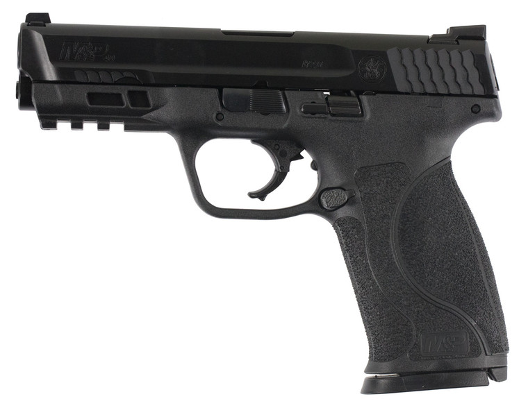 Smith  Wesson 11762 MP M2.0 40 SW 4.25 Barrel 101 Black Polymer Frame With Picatinny Acc. Rail Black Armornite Stainless Steel Slide No Manual Safety
