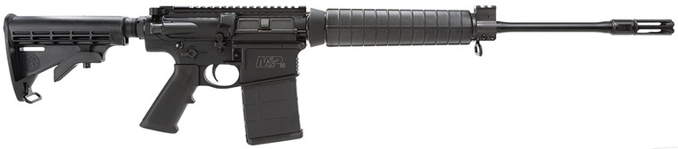 Smith  Wesson 811308 MP10 Optic Ready 308  7.62x51mm NATO 201 18  Armornite Barrel Matte Black Receiver Black 6 Position Stock  Polymer Grip Ambidextrous Manual Safety