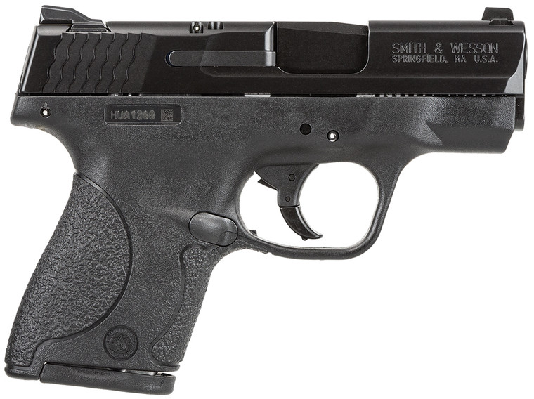 Smith  Wesson 187020 MP Shield CA Compliant Striker Fire 40 SW 3.10 Barrel 61 Or 71 Black Polymer Frame  Grip Black Armornite Stainless Steel Slide Manual Safety