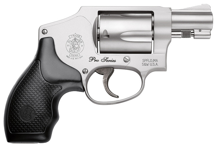 Smith  Wesson 178042 Performance Center Pro 642 38 SW Spl P 5rd 1.88 Stainless Matte Silver Aluminum Black Polymer Grip