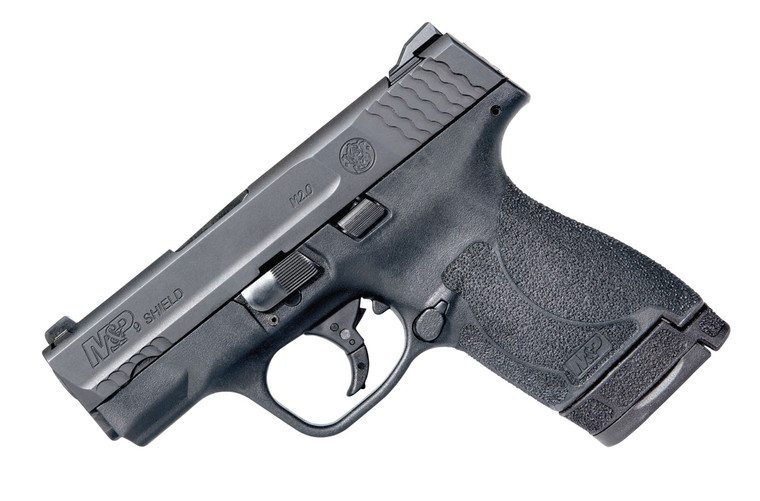 Smith  Wesson 11808 MP Shield M2.0 9mm Luger 3.10 Barrel 71 Or 81  Black Polymer Frame Armornite Stainless Steel Slide Textured Polymer Grip No Manual Safety