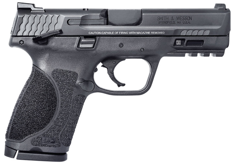 Smith  Wesson 11687 MP M2.0 Compact Striker Fire 40 SW 4 Barrel 131 Black Polymer Frame With Picatinny Acc. Rail Black Armornite Stainless Steel Slide  Manual Safety