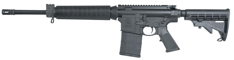 Smith  Wesson 11532 MP10 Sport OR 308 Win  7.62x51mm NATO 16 Black Armornite Barrel 201 Black Receiver Black 6 Position Telescopic Stock Polymer Grip Manual Ambidextrous Safety On Lower