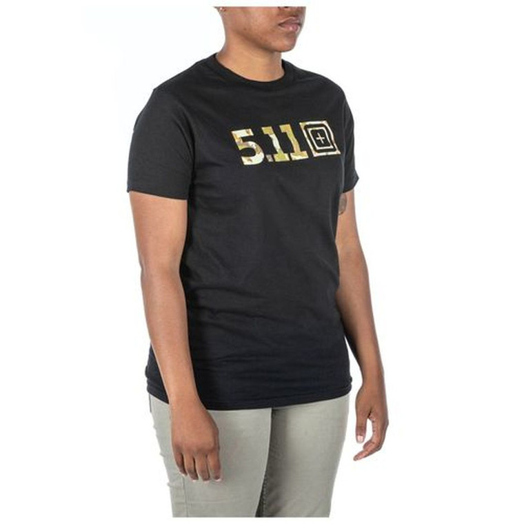 Legacy Camo Fill S/S Tee - Black - Small