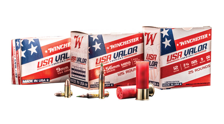 Winchester Ammo USA9NATOW USA Valor 9mm NATO 124 gr Full Metal Jacket