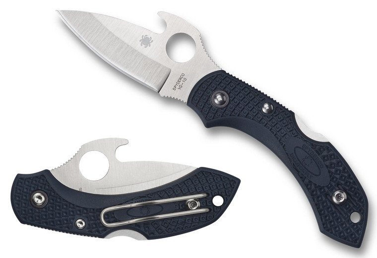 Spyderco C28PGYW2 Dragonfly 2 VG10 SS 2.28 Folding - Drop Point Plain