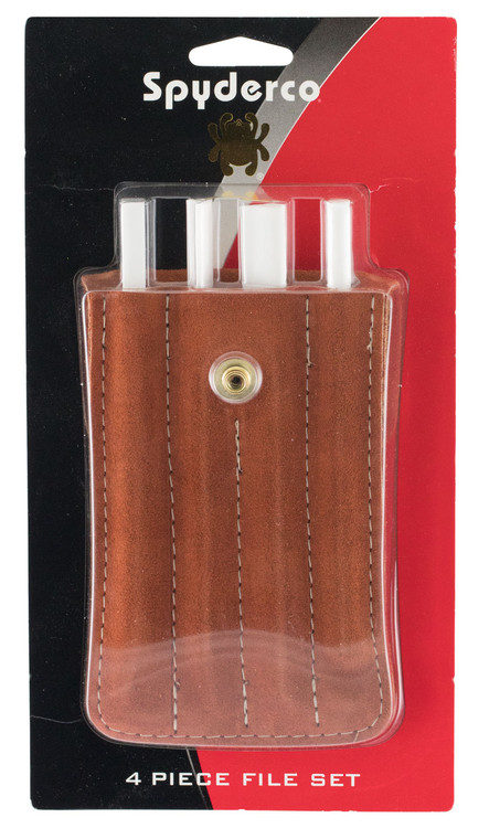 Spyderco 400F Ceramic File Set Sharpening Tools 5 Rod