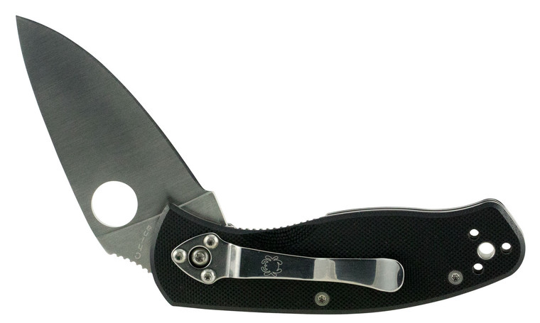 Spyderco C136GP Persistence 8Cr13MoV SS 2.77 Folding - Drop Point Plain