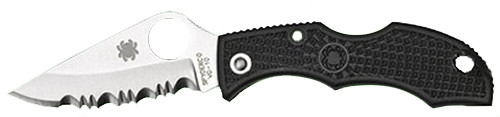 Spyderco LBKS3 Ladybug 3 VG10 SS 1.94 Folding - Modified Clip Point Serrated