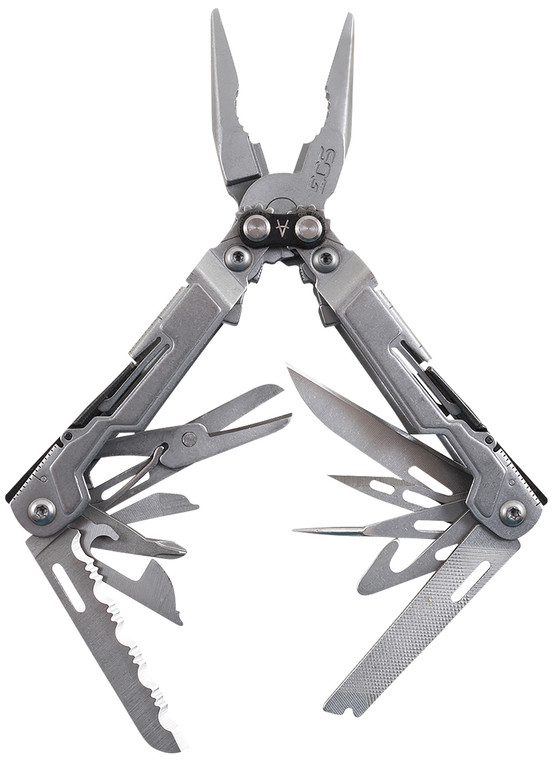 S.O.G SOGPP1001CP PowerPint 5Cr15MoV SS 18 Tools - Stonewashed SS