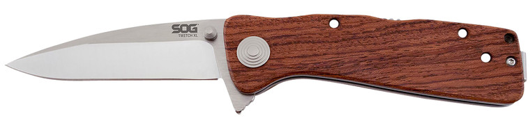 S.O.G SOGTWI17CP Twitch II AUS8A SS 2.65 Folding - Drop Point Plain